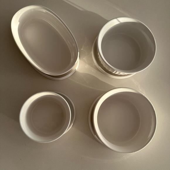 CorningWare White Lid Collection - Picture 2 of 2